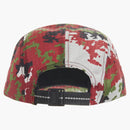 Supreme Camo Ripstop Camp Cap Red Camo