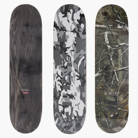 Supreme Camo Ripstop Skateboard Deck Set Multicolor