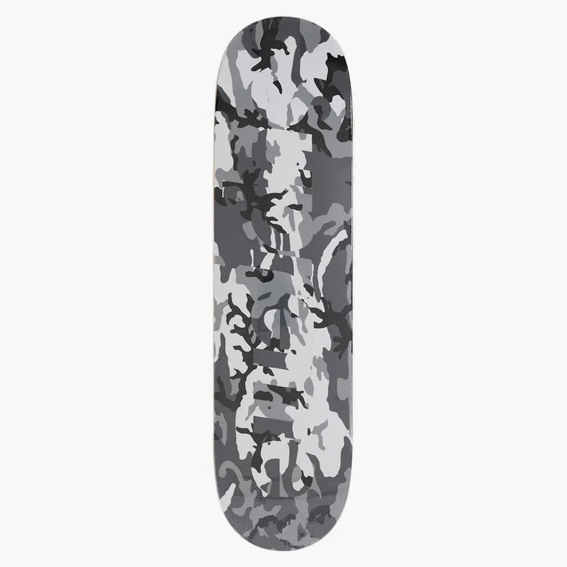 Supreme Camo Ripstop Skateboard Deck Snow Camo