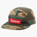 Supreme Camo Wool Camp Cap Green