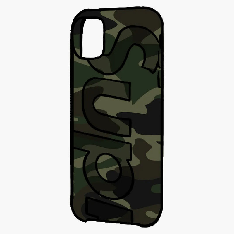 Supreme Camo iPhone Case Woodland Camo