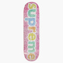 Supreme Candy Hearts Skateboard Deck Pink