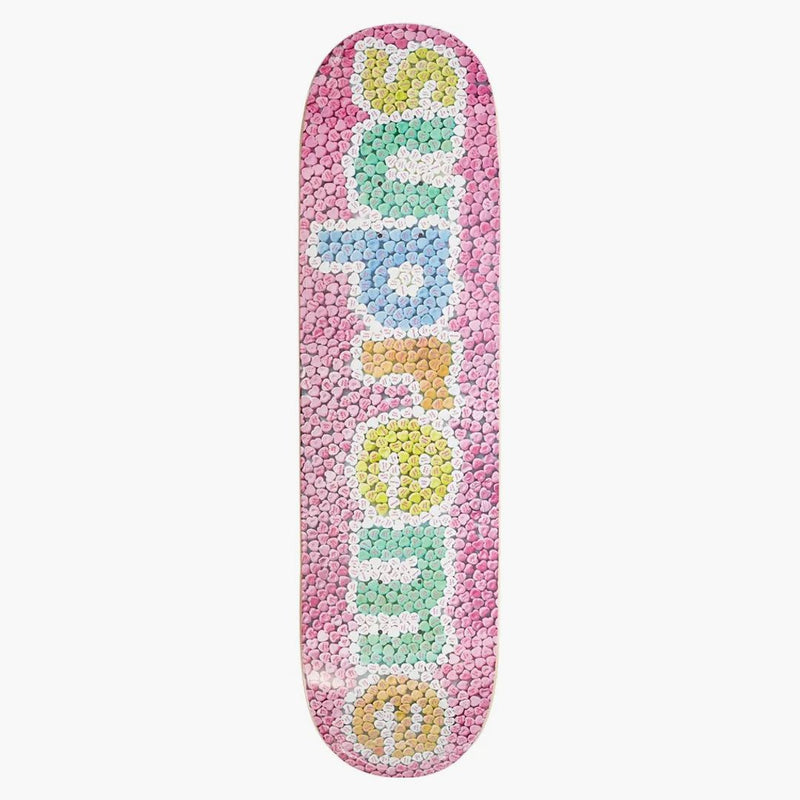 Nejvyšší bonbóny skateboard paluba růžová