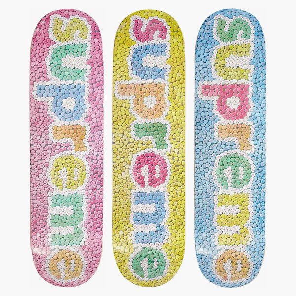 Nejvyšší bonbóny Skateboard Deck Set Multicolor