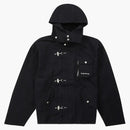 Supreme canvas clip jacket black