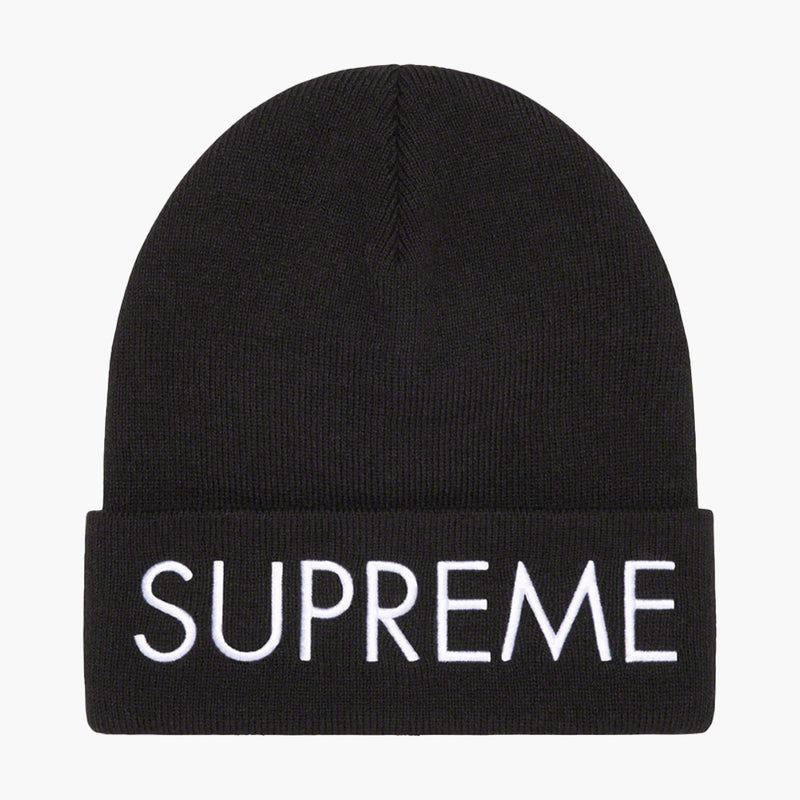 Supreme Capital Beanie Black