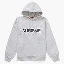 Sudadera suprema de la capital con capucha Ash Gray