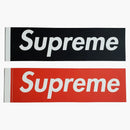 Supreme carbon fiber box logo sticker set