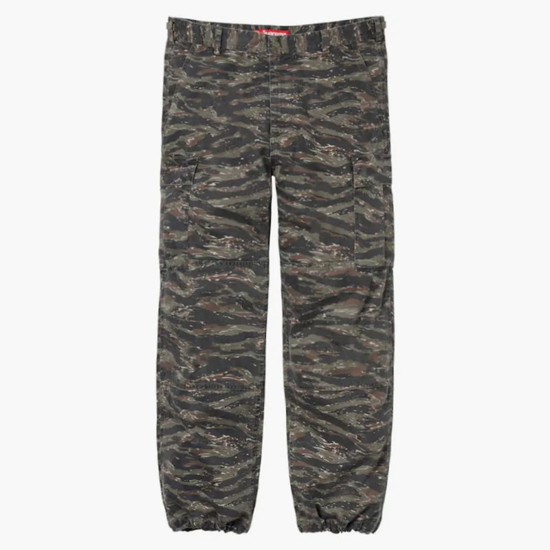 Supreme Cargo Pant (ss24) Olive Tiger Camo