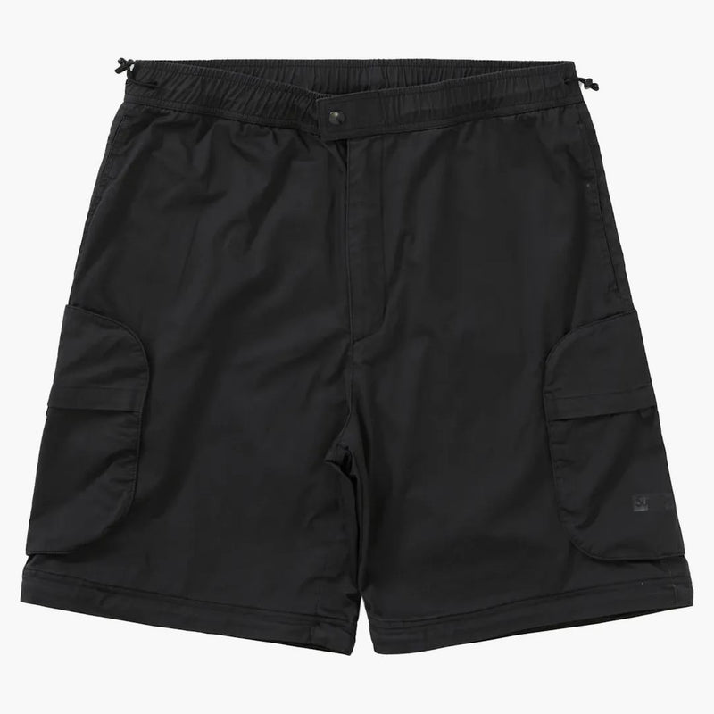 Nejvyšší náklad zip-off cinch kalhoty černé
