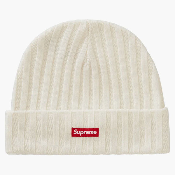 Nejvyšší kašmírová beanie (FW20) bílá