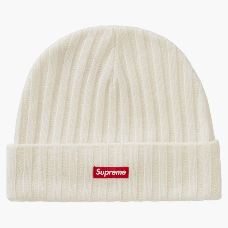 Nejvyšší kašmírová beanie (FW20) bílá