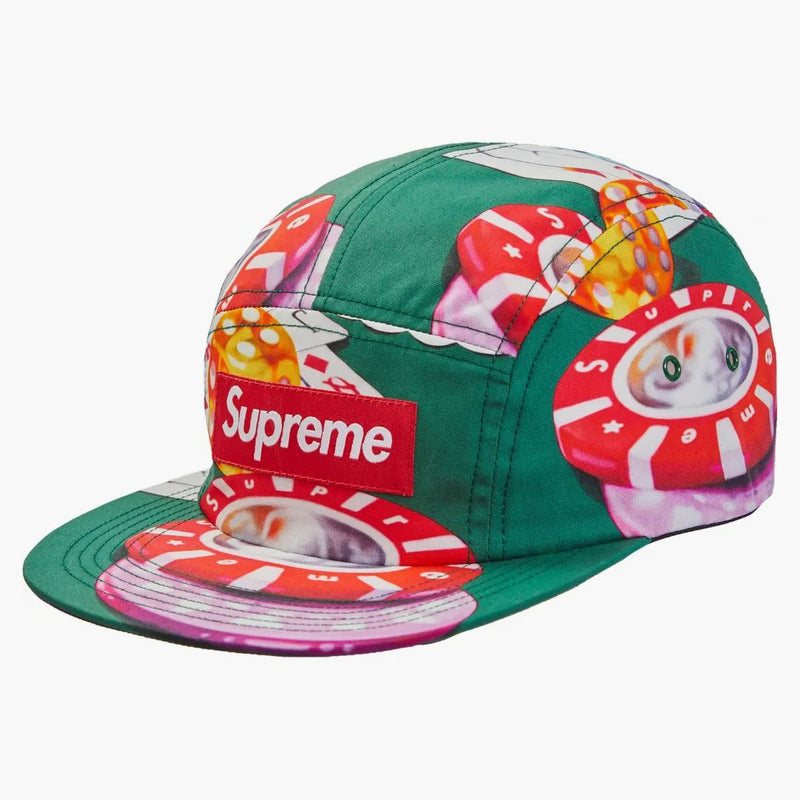 Supreme Casino Camp Cap Green