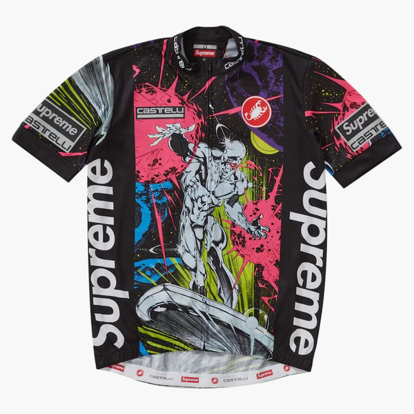 Nejvyšší Castelli Silver Surfer Cycling Jersey Multicolor