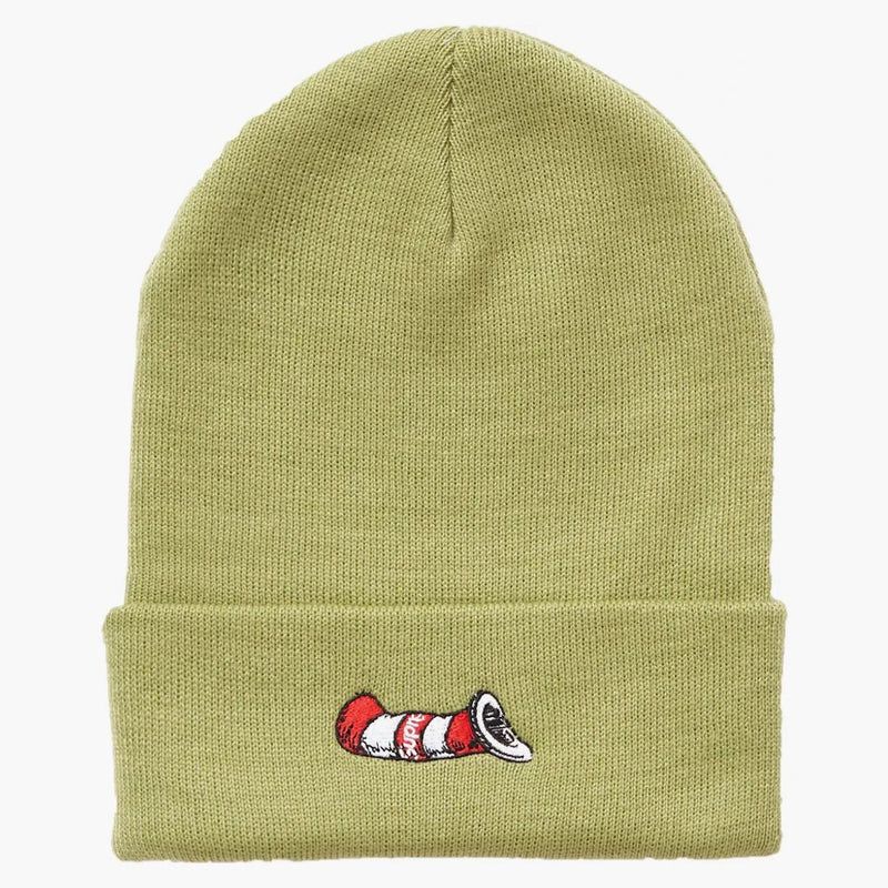 Nejvyšší kočka v klobouku Beanie Light Olive