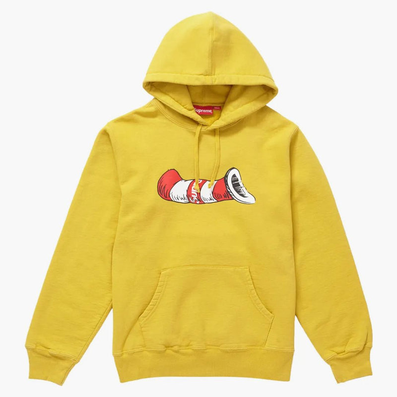 Supreme Cat in the Hatt Hooded Sweatshirt senap