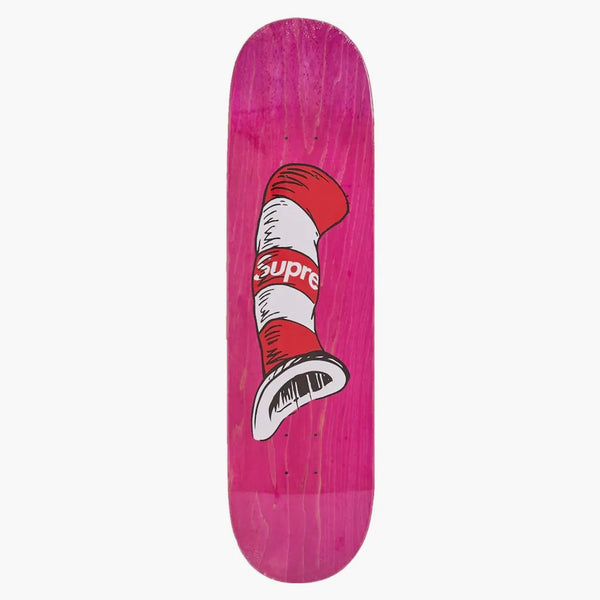 Supreme Cat In The Hat Skateboard Deck Pink