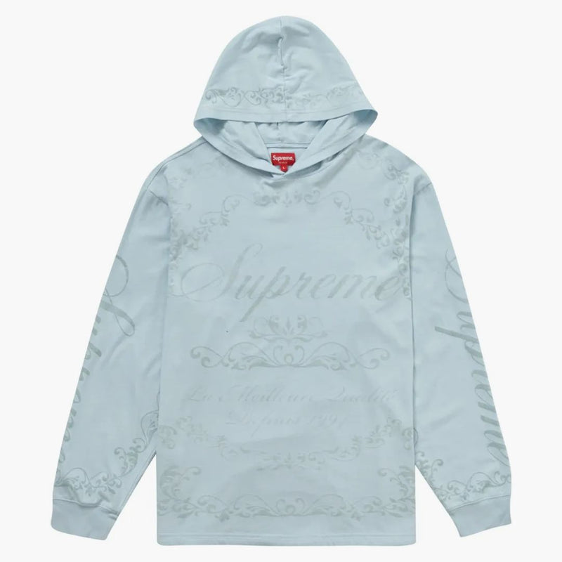 Supreme Celebre Hooded L/S Top Blue