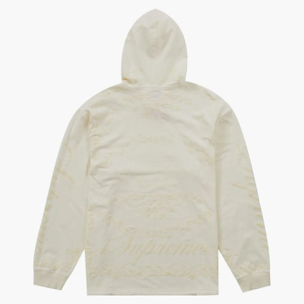 Supreme Celebre Hooded L/S Top White
