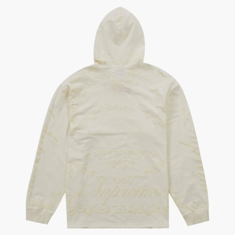 Supreme Celebre Hooded L/S Top White