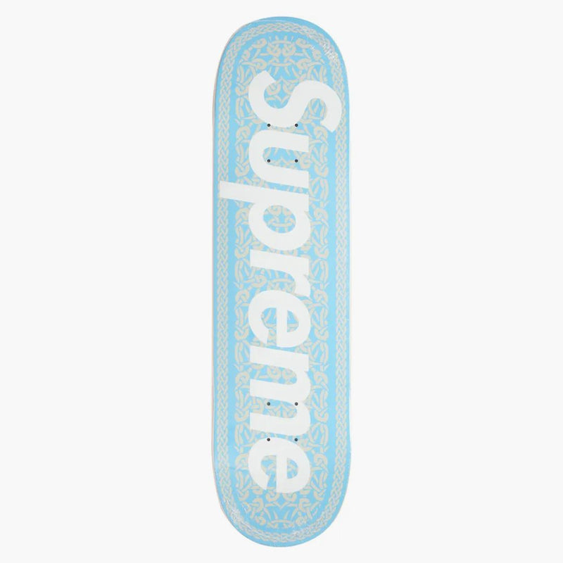 Supreme Celtic Knot Skateboard Deck Blue