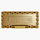 Supreme Chain License Plate Frame Gold