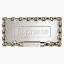 Supreme Chain License Plate Frame Silver