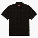 Supreme Chainstitch Chiffon S/S Shirt Black