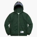 Supreme Champion Arc Logo Zip Up Sweat Dark Green