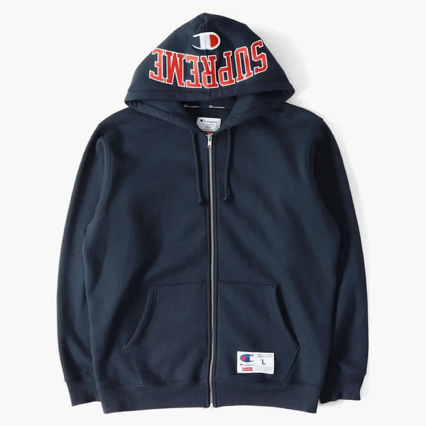 Nejvyšší šampion Arc Logo Zip Up Sweat Navy