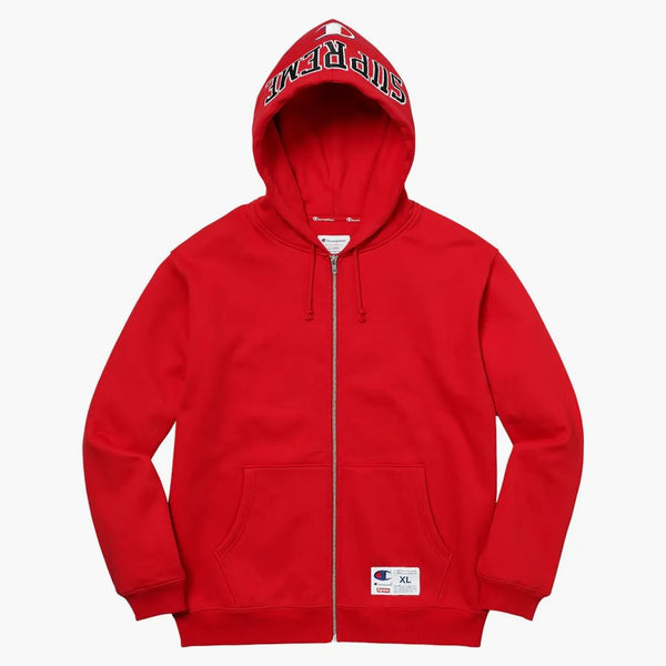 Nejvyšší šampion Arc Logo Zip Up Sweat Red