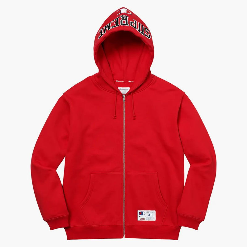 Nejvyšší šampion Arc Logo Zip Up Sweat Red
