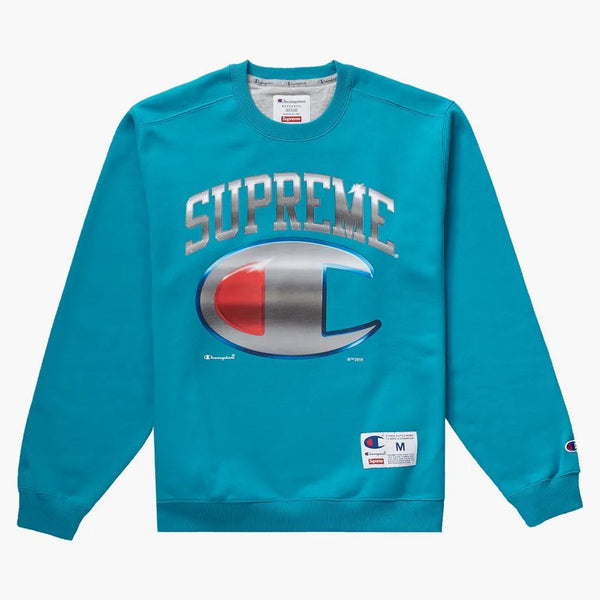 Nejvyšší šampion Chrome Crewneck Dark Teal