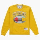 Campeón supremo Chrome Crewneck Gold