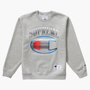 Supreme Champion Chrome Crewneck Heather Gray