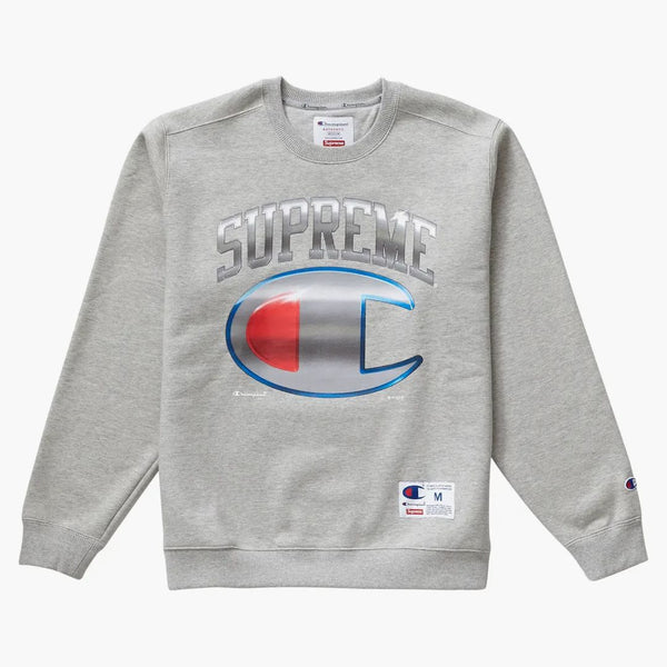 Nejvyšší šampion Chrome Crewneck Heather Grey