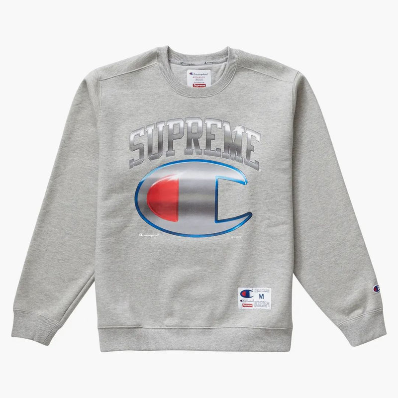 Nejvyšší šampion Chrome Crewneck Heather Grey