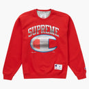 Supreme Champion Chrome Crewneck Red