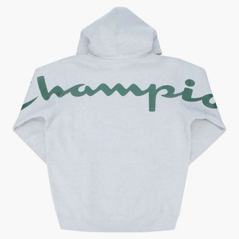 Spaccata campione suprema con cappuccio (SS18) Ash Grey