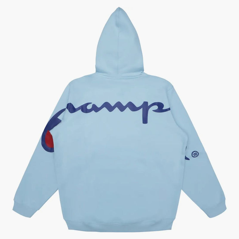 Campione supremo felpa con cappuccio (SS18) azzurro