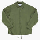 Supreme Champion Label Coaches Jacket Olive