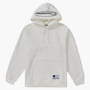 Supreme Champion Outline Hooded Sweatshirt White