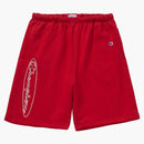 Supreme Champion Outline Sweatshort Dark Red