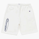 Supreme Champion Outline Sweatshort White