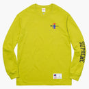 Nejvyšší šampion naskládaný C L/S Tee Bright Green