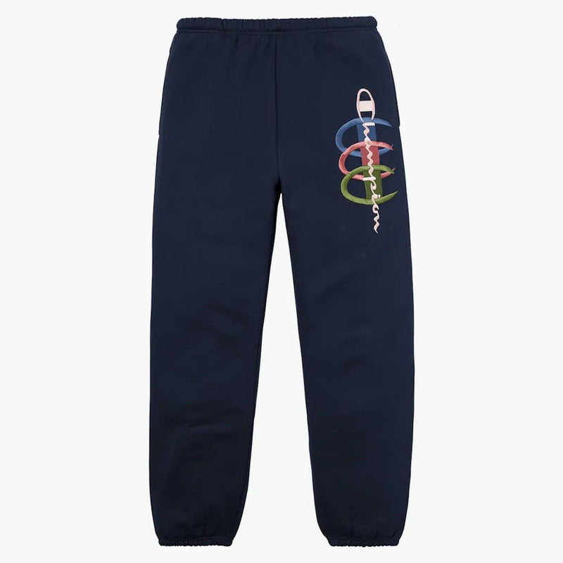 Campione supremo impilato C Navy Sude