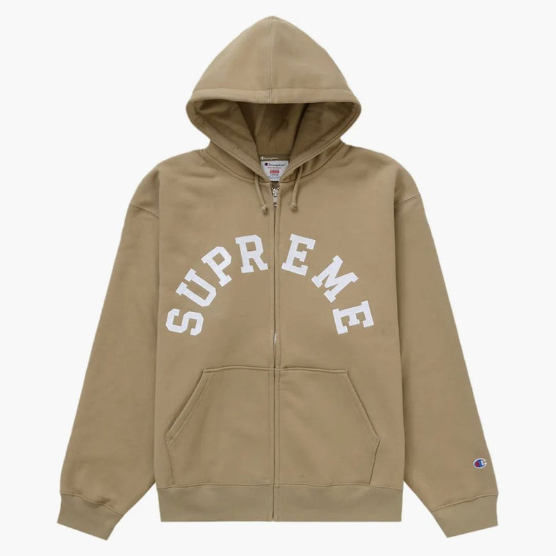 Nejvyšší šampion Zip Up Hooded Mikina opálení