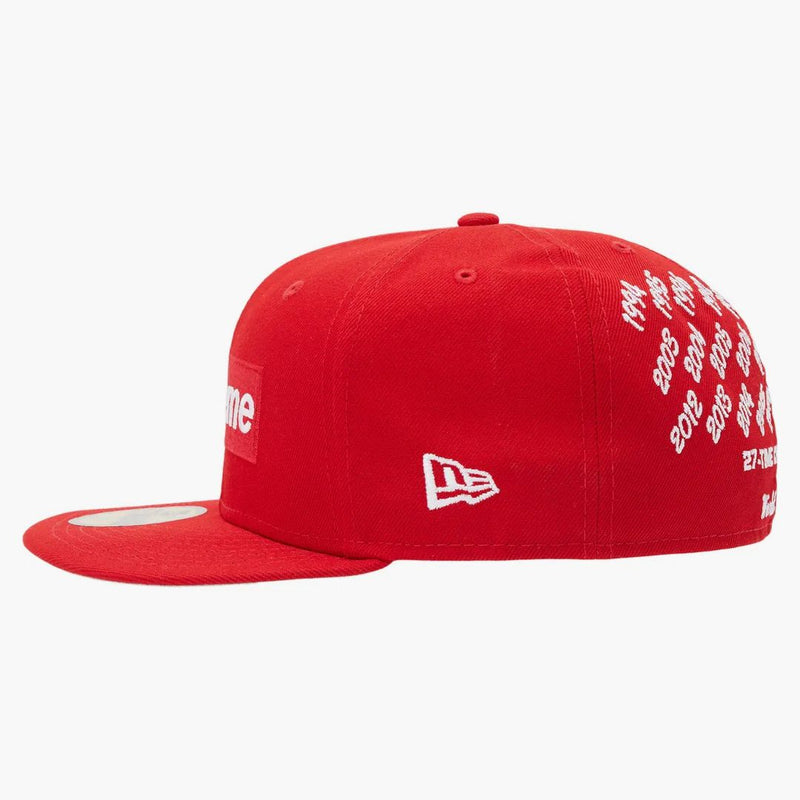 Supreme Champions Box Logo New Era Red