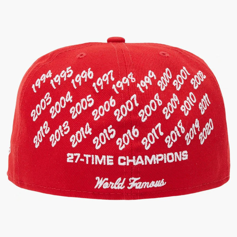 Supreme Champions Box Logo New Era Red