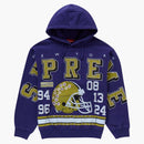 Supreme Champions Studded Hooded Sweatshirt Purple